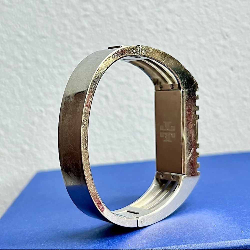 Tory Burch Silver Bracelet (+ holds Fitbit) - Picture 8 of 10